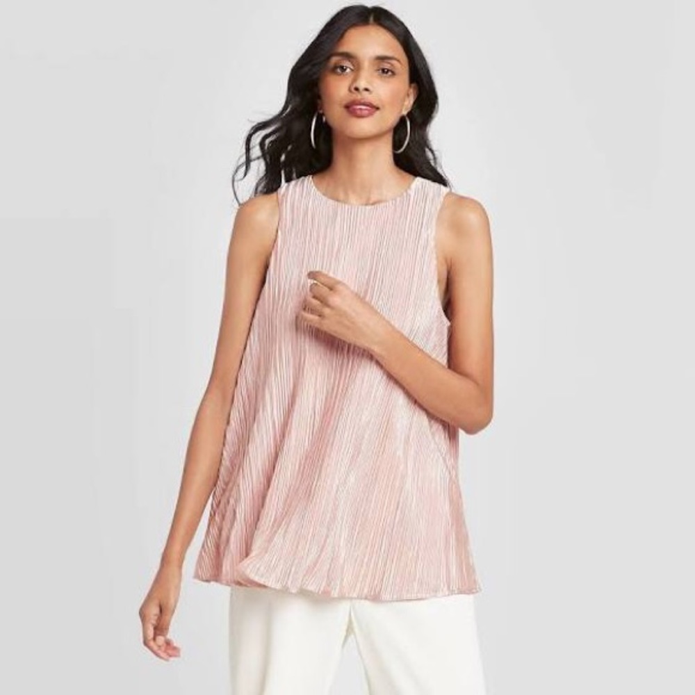 Coral Pink Women’s Swing Tank Top | A New Day